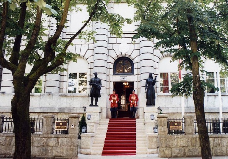 Prezidentūra įsikūrusi Cetinje